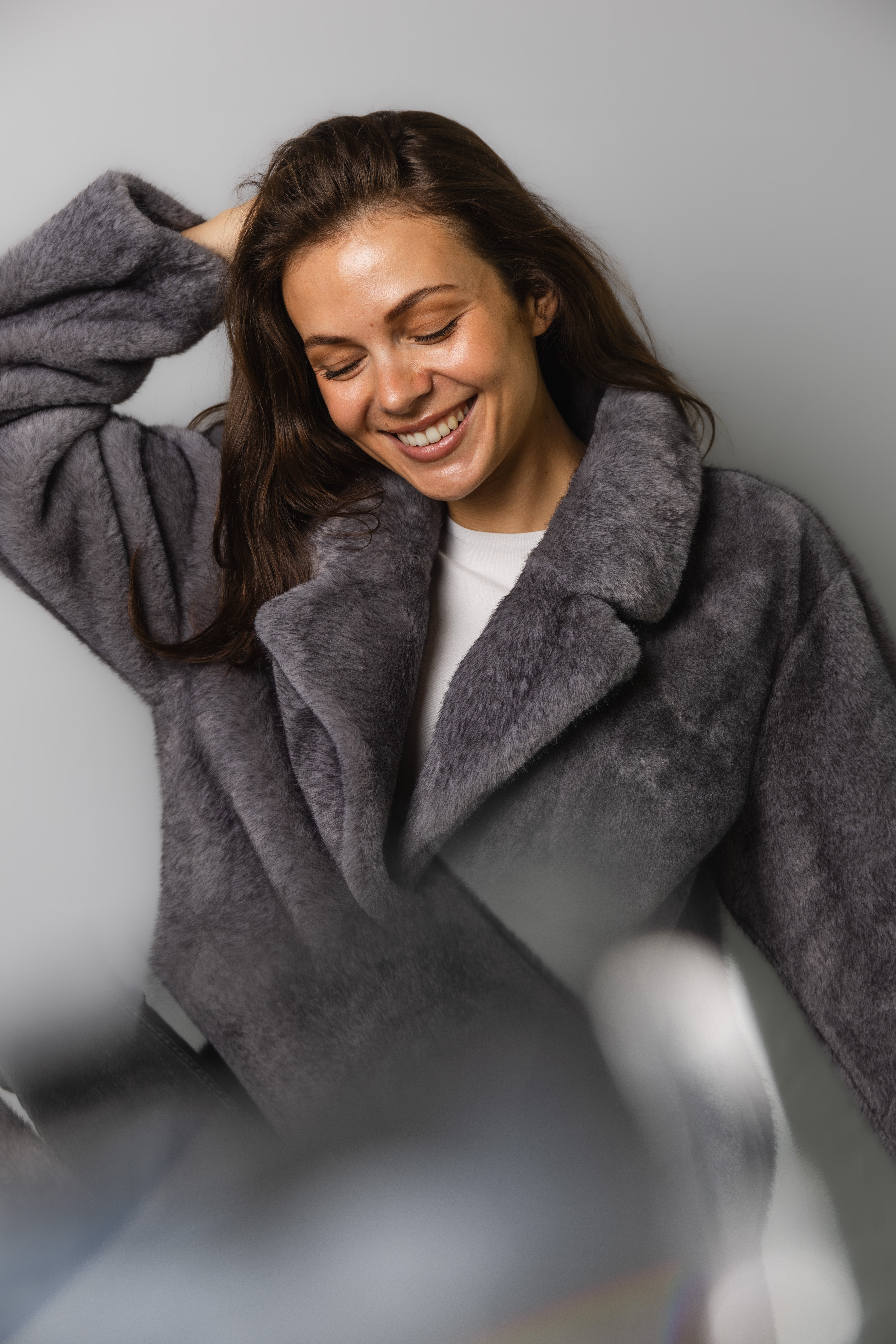 FAUX ELEGANCE COAT