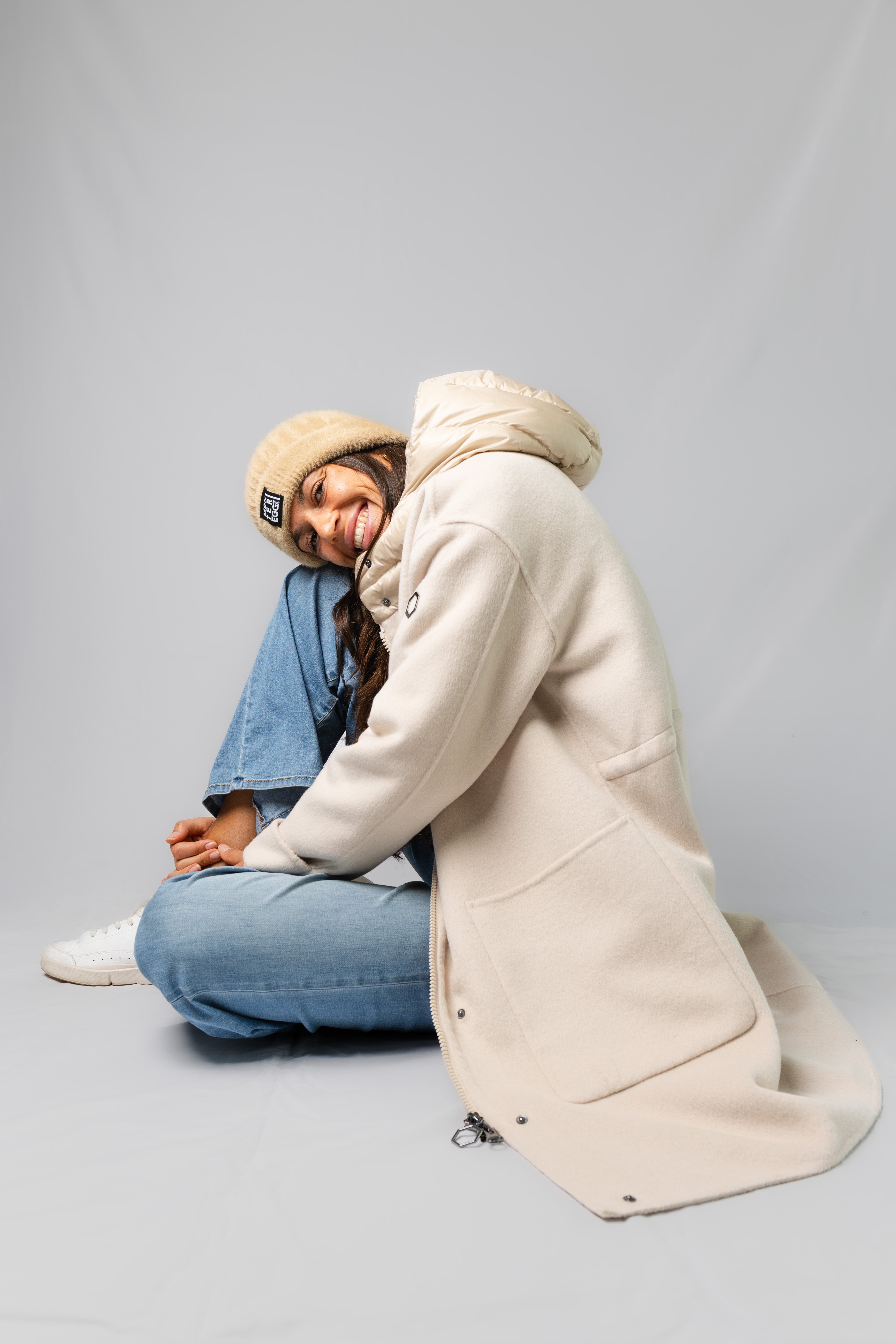 HIGHLIGHT HOODED COAT