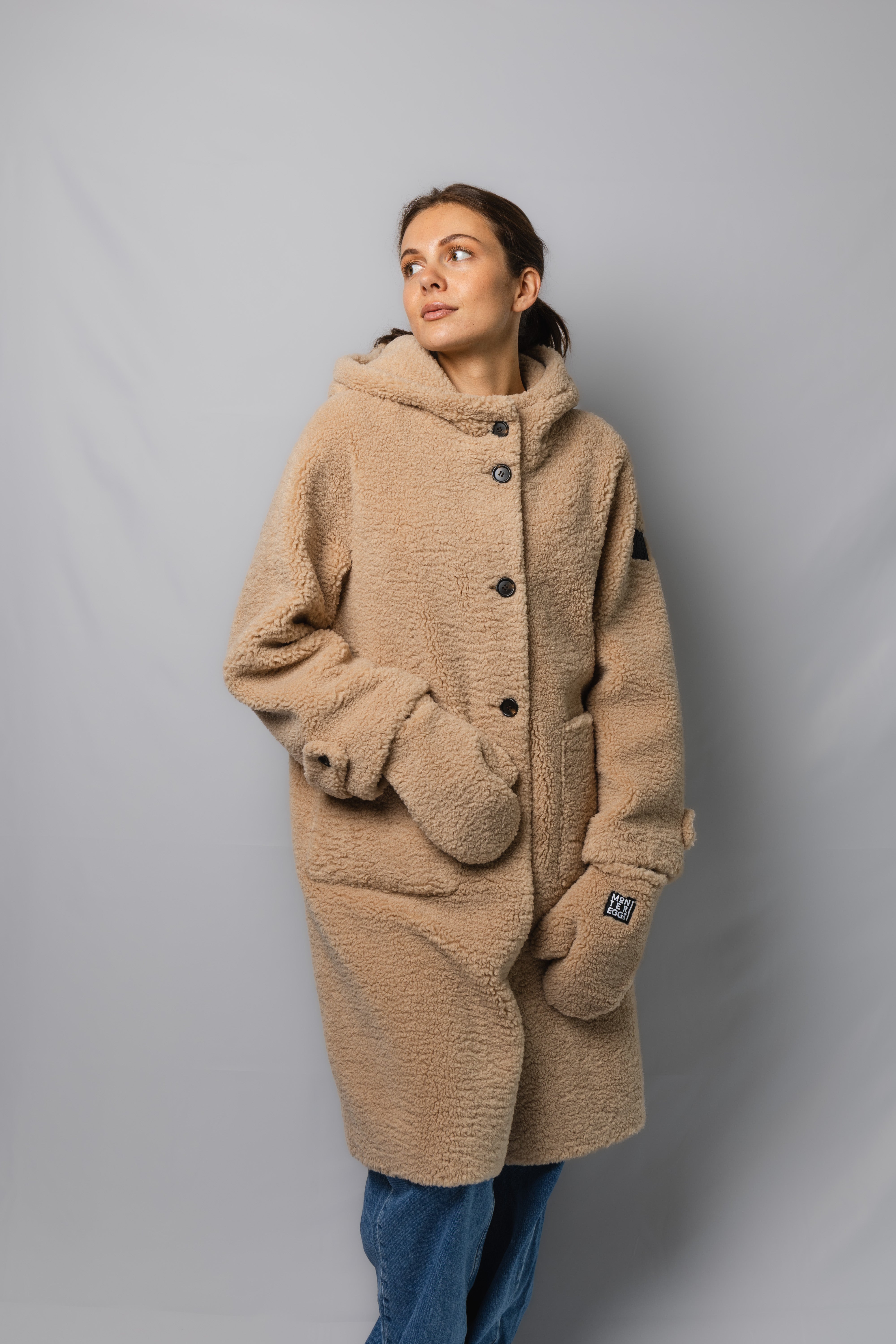 TEDDY HOOD COAT