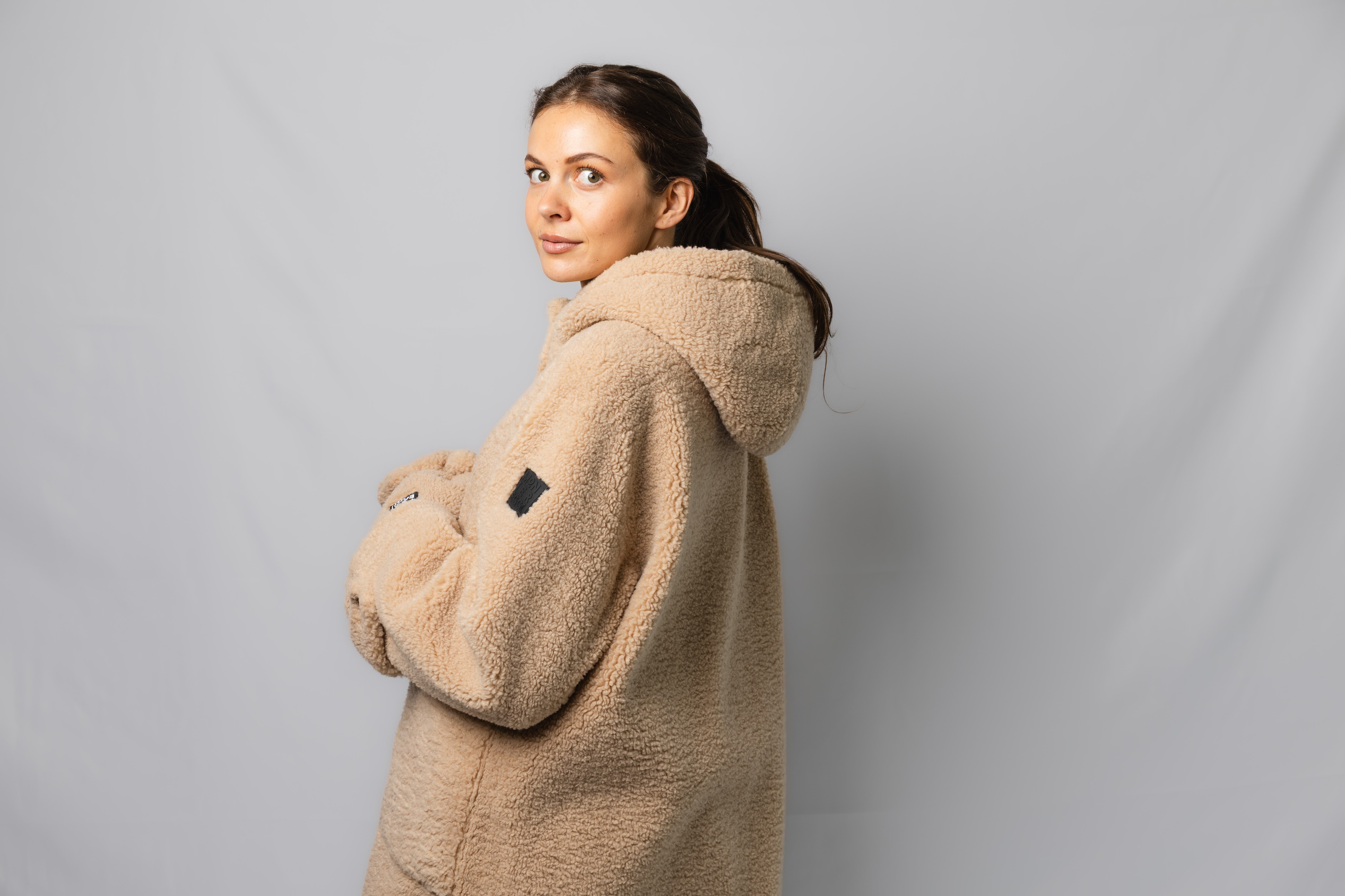 TEDDY HOOD COAT