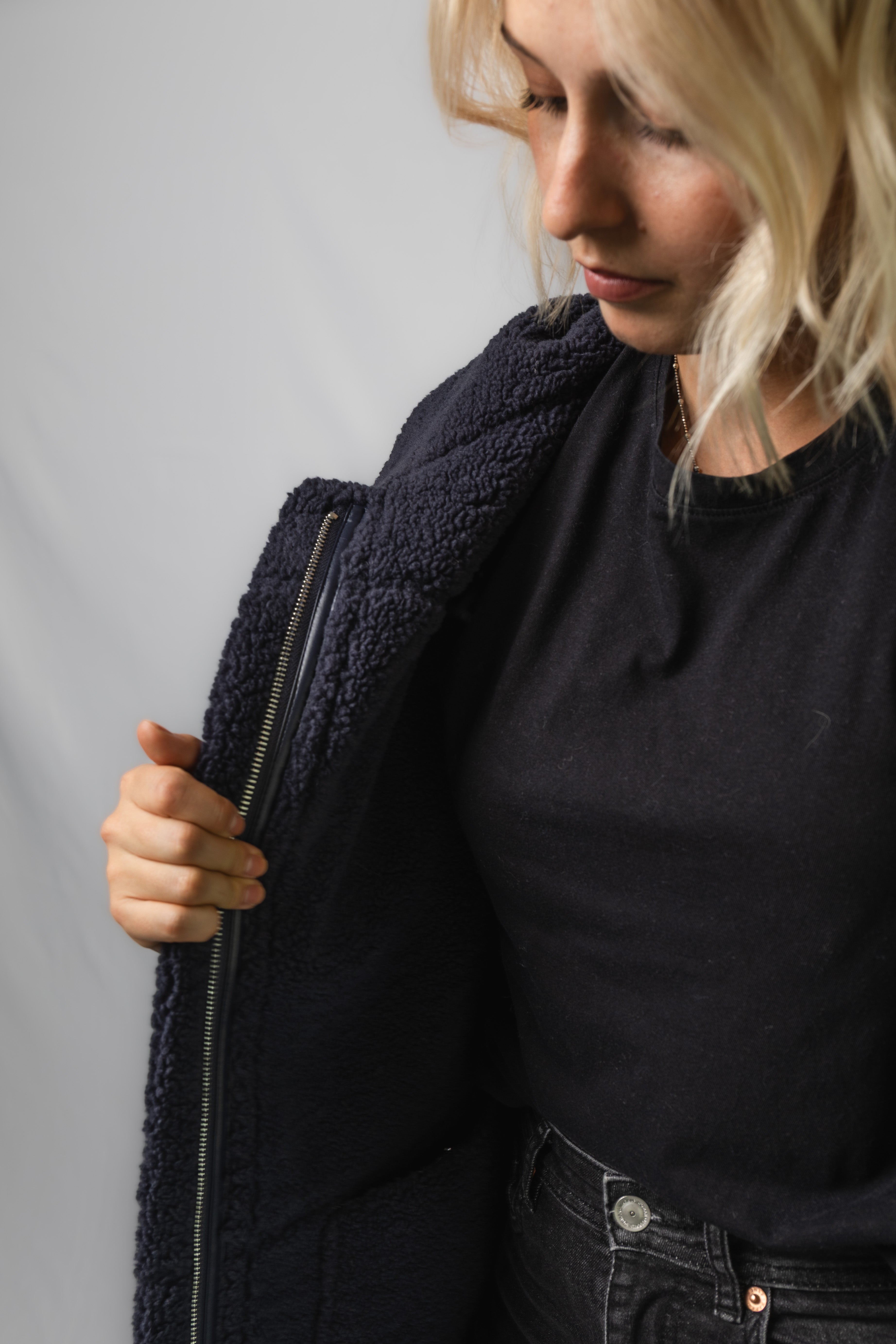 REVERSIBLE HOODED LUXE COAT