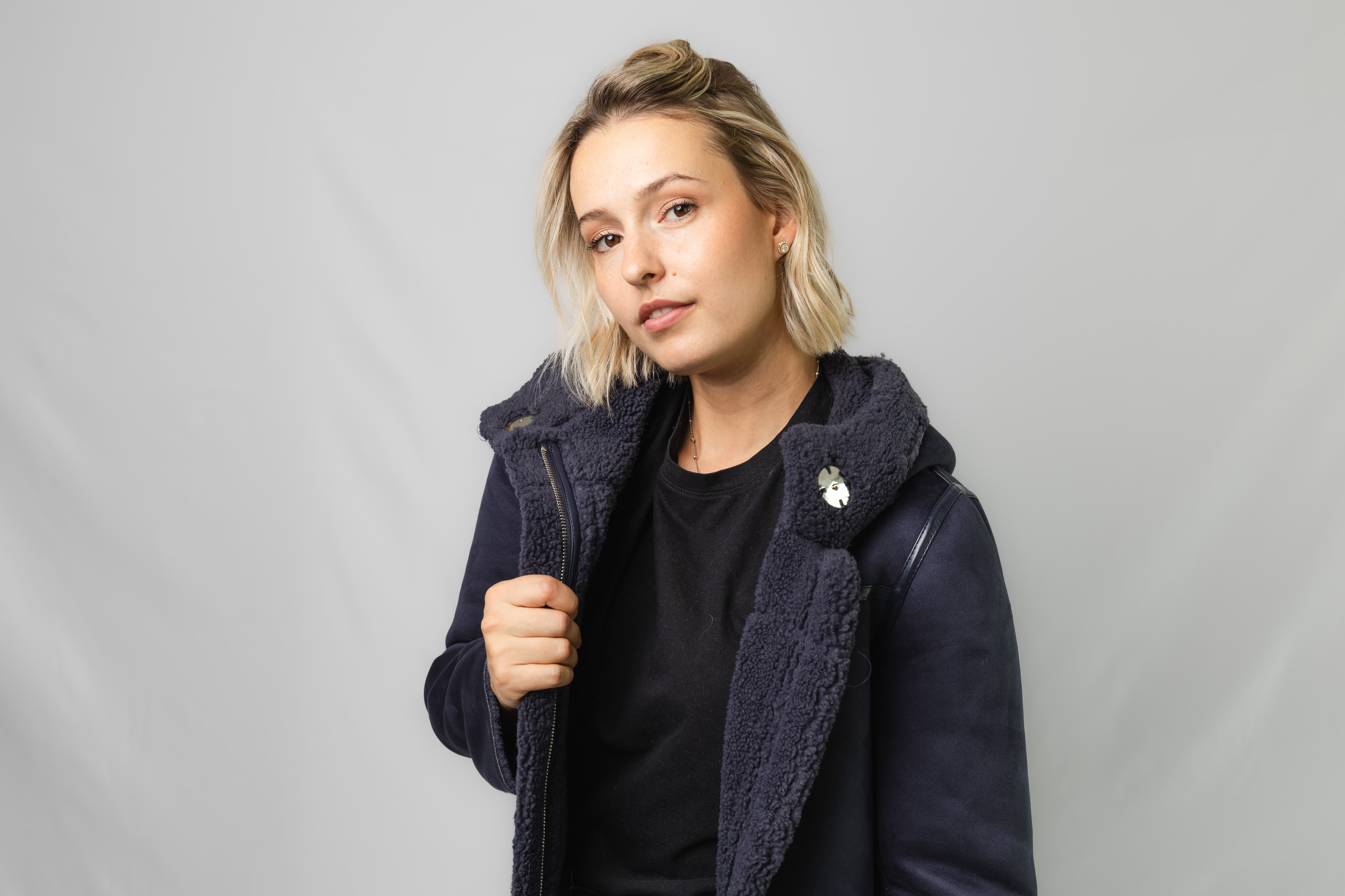 REVERSIBLE HOODED LUXE COAT