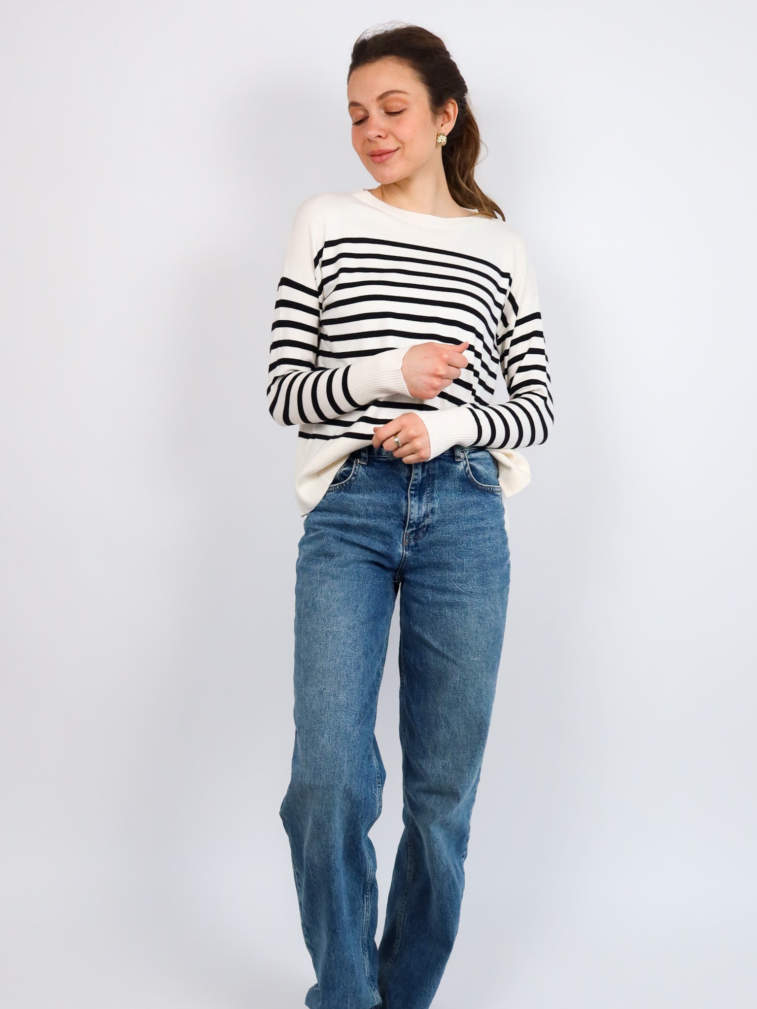 PULLOVER STRIPED